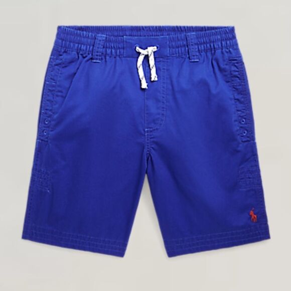 Polo Ralph Lauren Authentic Bundle of 2 Big Boys Cotton Chino Drawstring Shorts - Picture 1 of 10